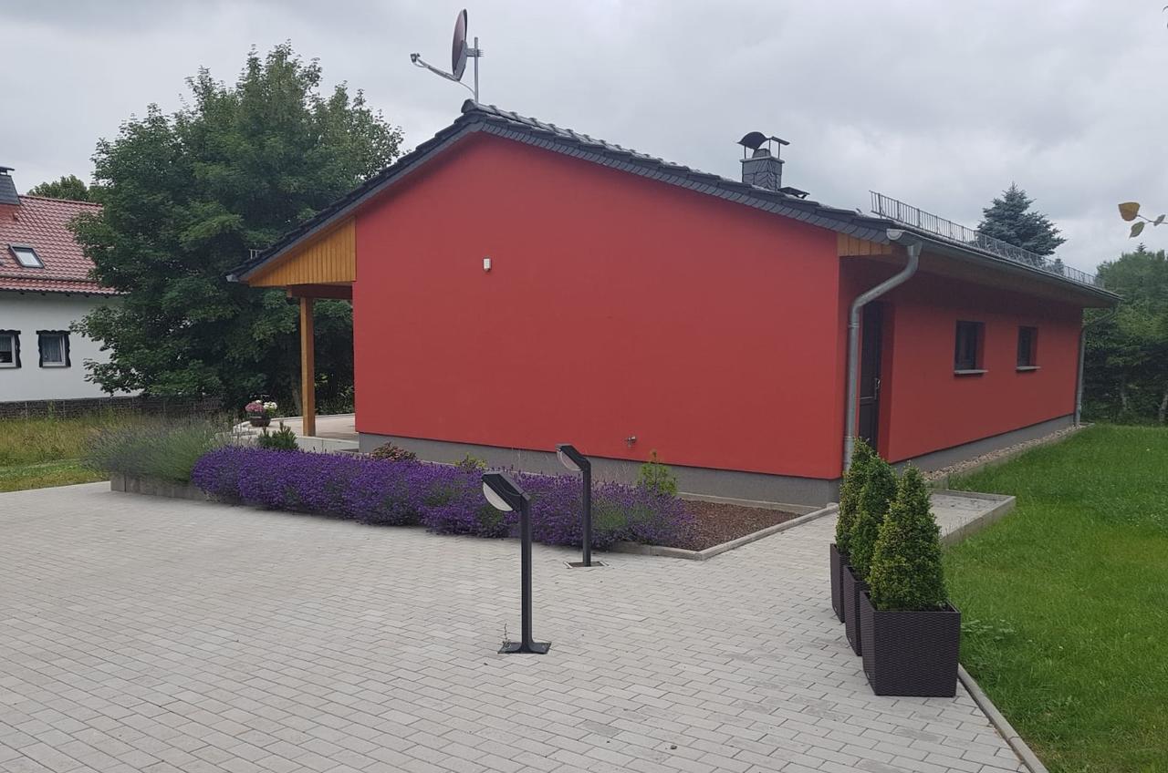 Villa Ferienhaus Am Ramberg Friedrichsbrunn Exterior foto